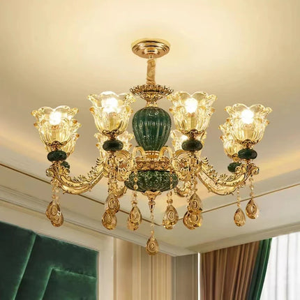 Lustre en cristal léger pour décoration élégante — LZ4F7XQ