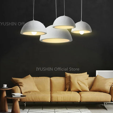 Lustre suspension nordique Wabi Sabi pour décoration intérieure — LZ4XJ7