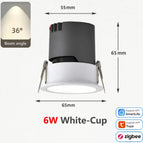 Ae tasse blanche 6W / Zigbee 3.0 (Tuya)