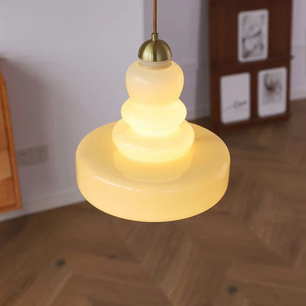 Suspension rétro nordique Bauhaus en verre pour éclairage — LZ4M9X2