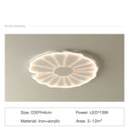 Blanc-30cm / Lumière blanche