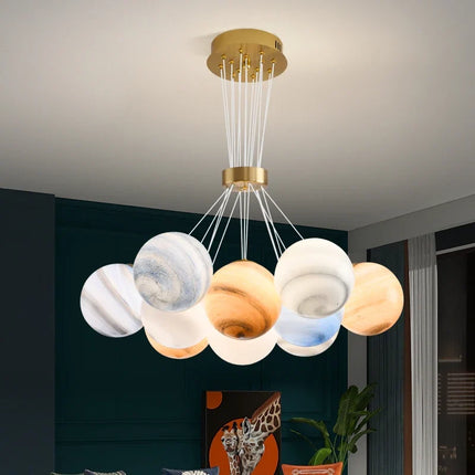 Suspension design moderne en forme de lune — LZ7XQ2
