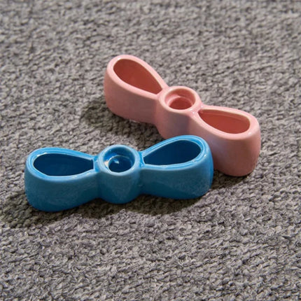 Suspension en verre avec nœud rose pour chambre d’enfant — LZ4X9P2
