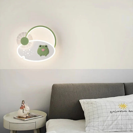 Lampe de chevet mignonne avec nœud rose pour chambre de princesse — LZ4X9T