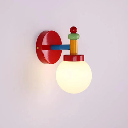 Applique murale en verre laiteux pour chambre d’enfant — LZ4X9P2Q