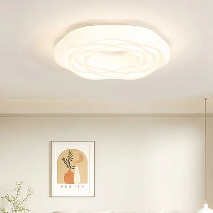 Plafonnier LED intérieur design en forme de rose — LZ4X9Q2