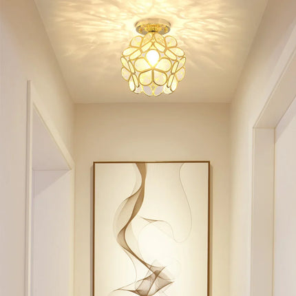 Plafonnier LED design moderne en acrylique pour intérieur lumineux — LZ4X9P2