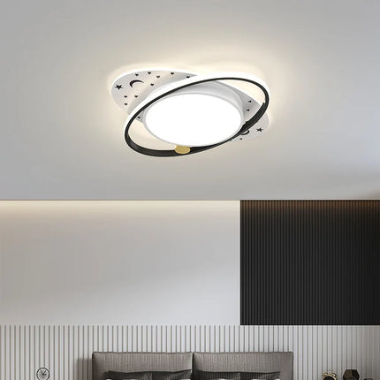 Lustre moderne avec télécommande pour éclairage décoratif intérieur — LZ4X9Q7