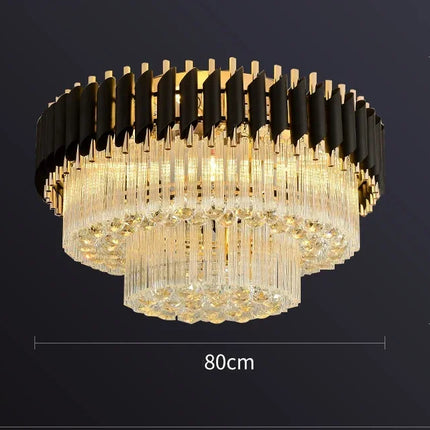 Plafonnier LED suspendu en cristal style nordique décoratif — LZ4X9P2Q