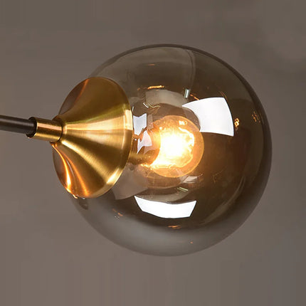 Lustre en verre clair pour décoration élégante — LZ3F9D