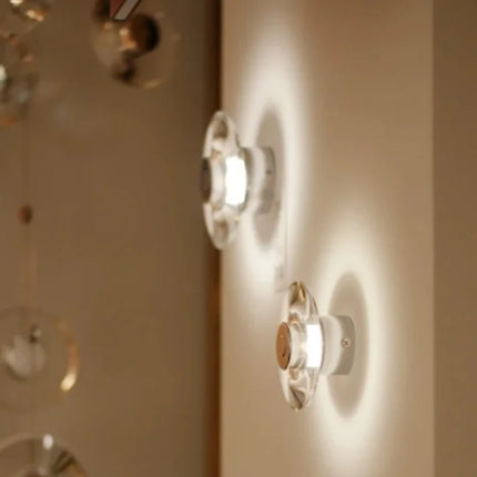 Lampe de chevet en cristal italien pour décoration intérieure raffinée — LZ4X9P2Q