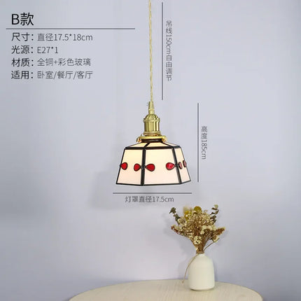 Lustre lumineux en verre pour décoration intérieure nordique — LZ4T9XQ