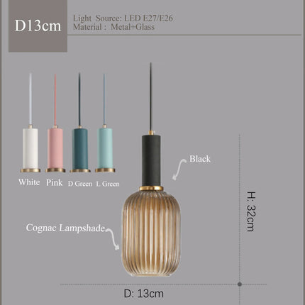 Lustre en verre lumineux pour décoration intérieure élégante — LZ4X9P