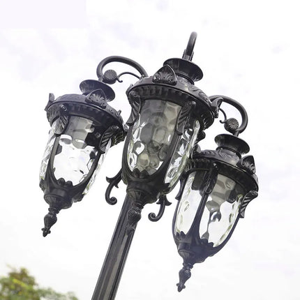 Lampadaire LED extérieur style industriel européen pour jardin et route — LZ4X9T2