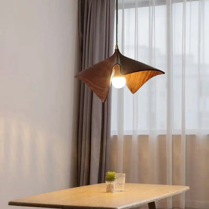 Lustre suspension nordique au design wabi-sabi rétro pour intérieur moderne — LZ4X9QJ