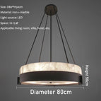 Lumière chaude sans télécommande / Diamètre 80cm