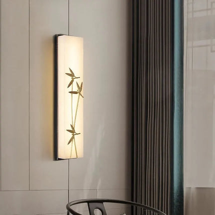 Applique murale vintage en marbre avec LED pour jardin et extérieur — LZ4X9Q2M