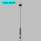 E Noir 5W 1 / Lumière chaude