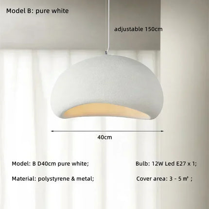 Suspension japonaise en résine pour salon et cuisine — LZ4X9P