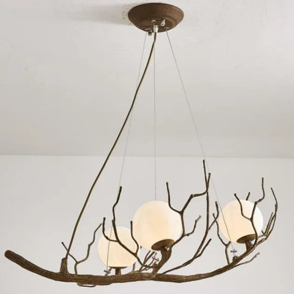 Lustre suspension style nordique rétro wabi-sabi pour restaurant et boutique — LZ4P9X