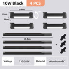 10w Black 4 piece / Natural White / CHINA