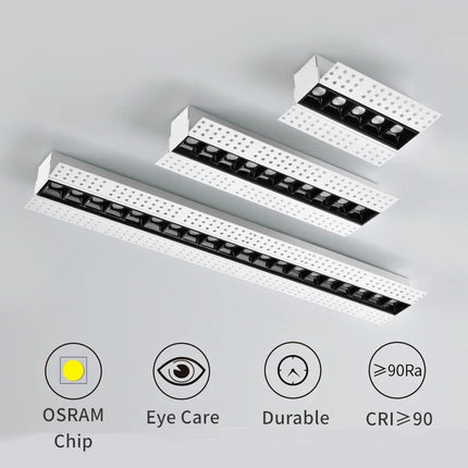 Spot LED encastrable magnétique pour éclairage intérieur linéaire moderne — LZ4X9P2