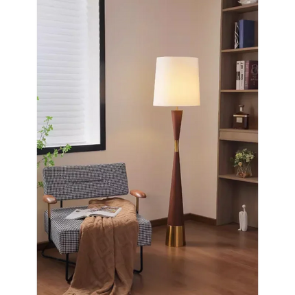 Lampadaire rétro minimaliste pour ambiance chaleureuse — LZ4X9T2