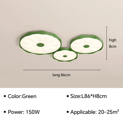 Plafonnier LED moderne et créatif pour décoration intérieure — LZ4X9P