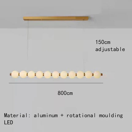 Lustre suspension acrylique pour cuisine, bar et magasin — LZ4X7Q9T