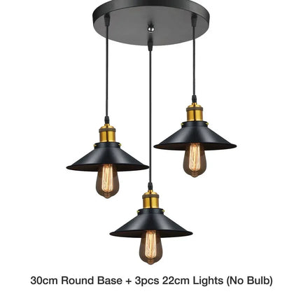 Suspension lustre LED vintage en métal moderne — LZ4X9T2