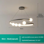 Noir D60cm / Lumière froide