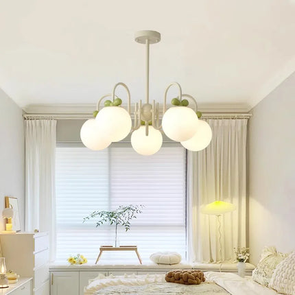 Lustre en verre de style français pour hôtel — LZ4D7Q2