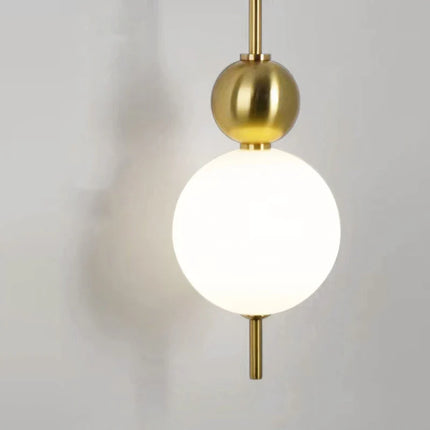 Applique murale LED en métal avec boule acrylique et variateur d’intensité — LZ4X9P2
