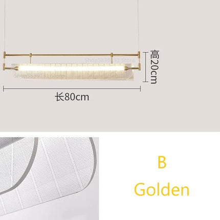 Suspension LED moderne minimaliste en acrylique italien — LZ4X9M