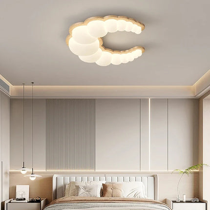 Lustre LED intelligent avec télécommande pour décoration moderne — LZ4X9P