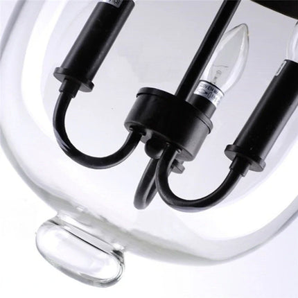Suspension en verre style rétro campagnard américain pour intérieur — LZ4QJ7M2