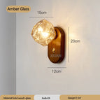 Verre ambré / Lumière chaude