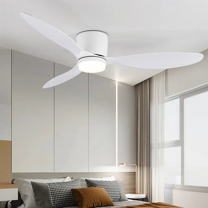 Plafonnier ventilateur style nordique pour intérieur moderne — LZ4X9P