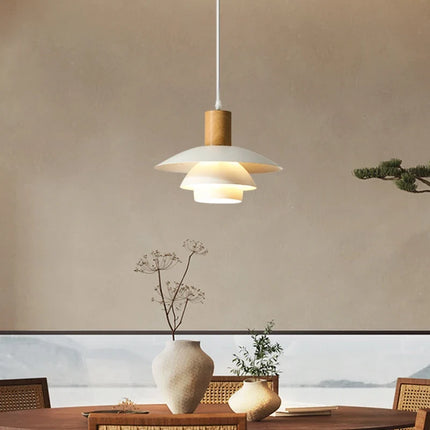 Lustre suspension nordique design wabi-sabi danois PH3/4 pour bar et restaurant — LZ4X9T
