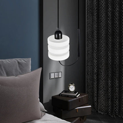 Suspension scandinave en verre au design minimaliste pour intérieur — LZ4X9M