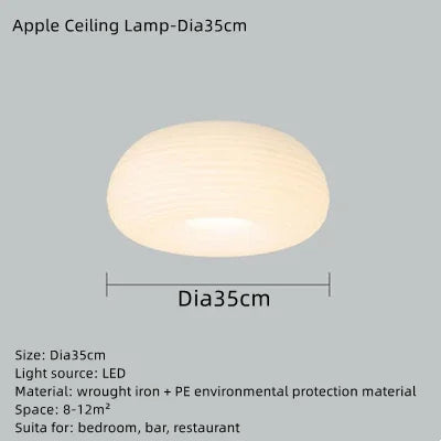 Lustre LED design pomme écologique pour décoration intérieure — LZ4X9P2