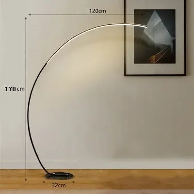 Lampadaire LED au design minimaliste et moderne — LZ7X9Q2