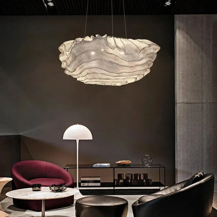 Suspension LED en acier inoxydable au design nordique moderne — LZ4X9Q
