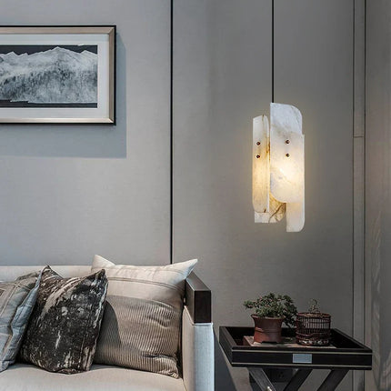 Lustre minimaliste en marbre naturel au design moderne — LZ4X9B