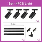 2pcs Black set / No GU10 Bulb / CHINA