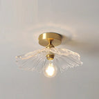 Lampe de plafond transparente