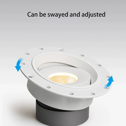 Spot LED ultra fin sans cadre anti-éblouissement pour intérieur — LZ4X9T2