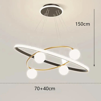 Lustre suspendu fantaisie pour salle à manger et salon — LZ4X9P