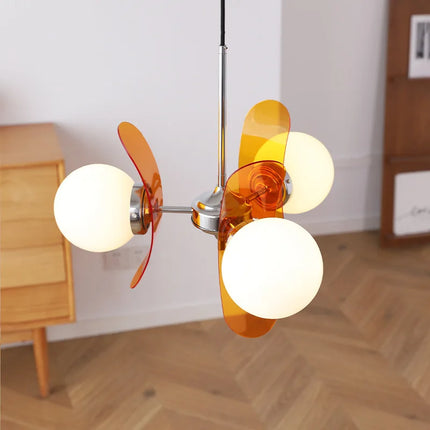 Lustre suspension Bauhaus en acrylique style nordique vintage — LZ4X9M