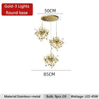 3 Lights Gold / Warm Light